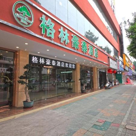 Greentree Inn Guangdong Jieyang Bus Terminal Station Ronghua Avenue Business Hotel Exterior foto