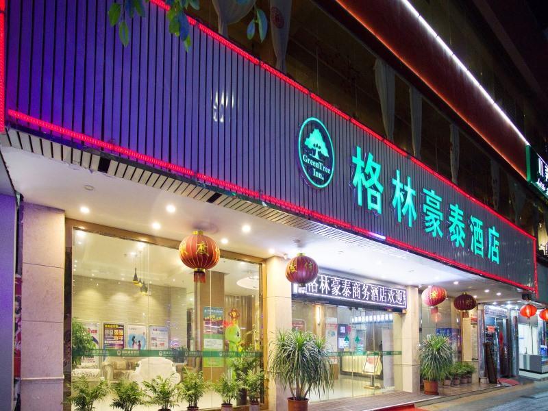 Greentree Inn Guangdong Jieyang Bus Terminal Station Ronghua Avenue Business Hotel Exterior foto