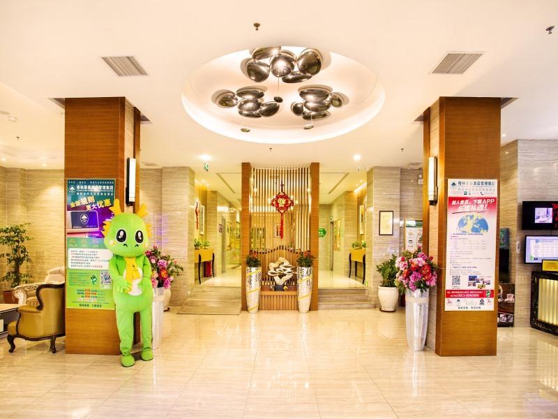 Greentree Inn Guangdong Jieyang Bus Terminal Station Ronghua Avenue Business Hotel Exterior foto