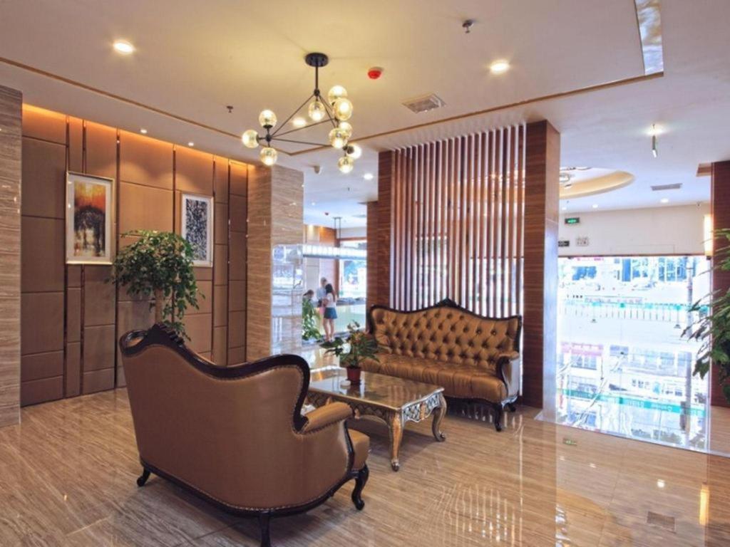 Greentree Inn Guangdong Jieyang Bus Terminal Station Ronghua Avenue Business Hotel Exterior foto